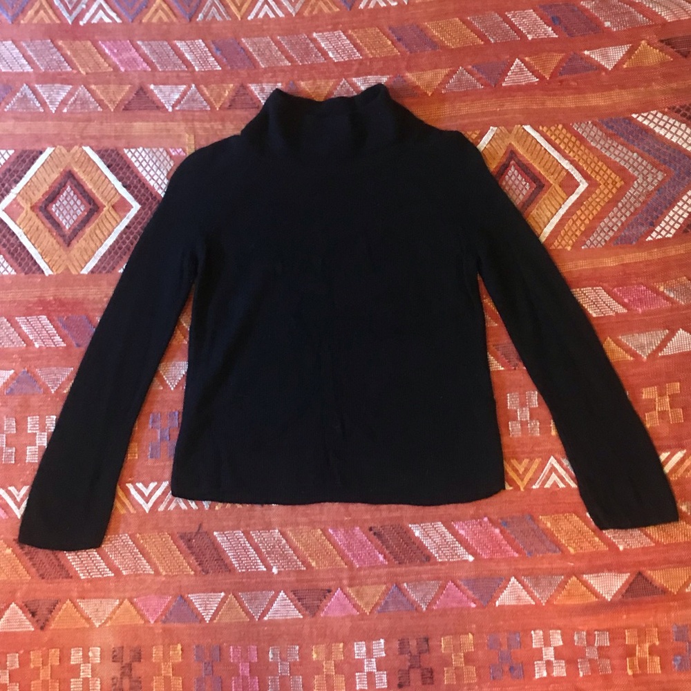 Madewell Waffle Mock Turtleneck Sweater Size XS
